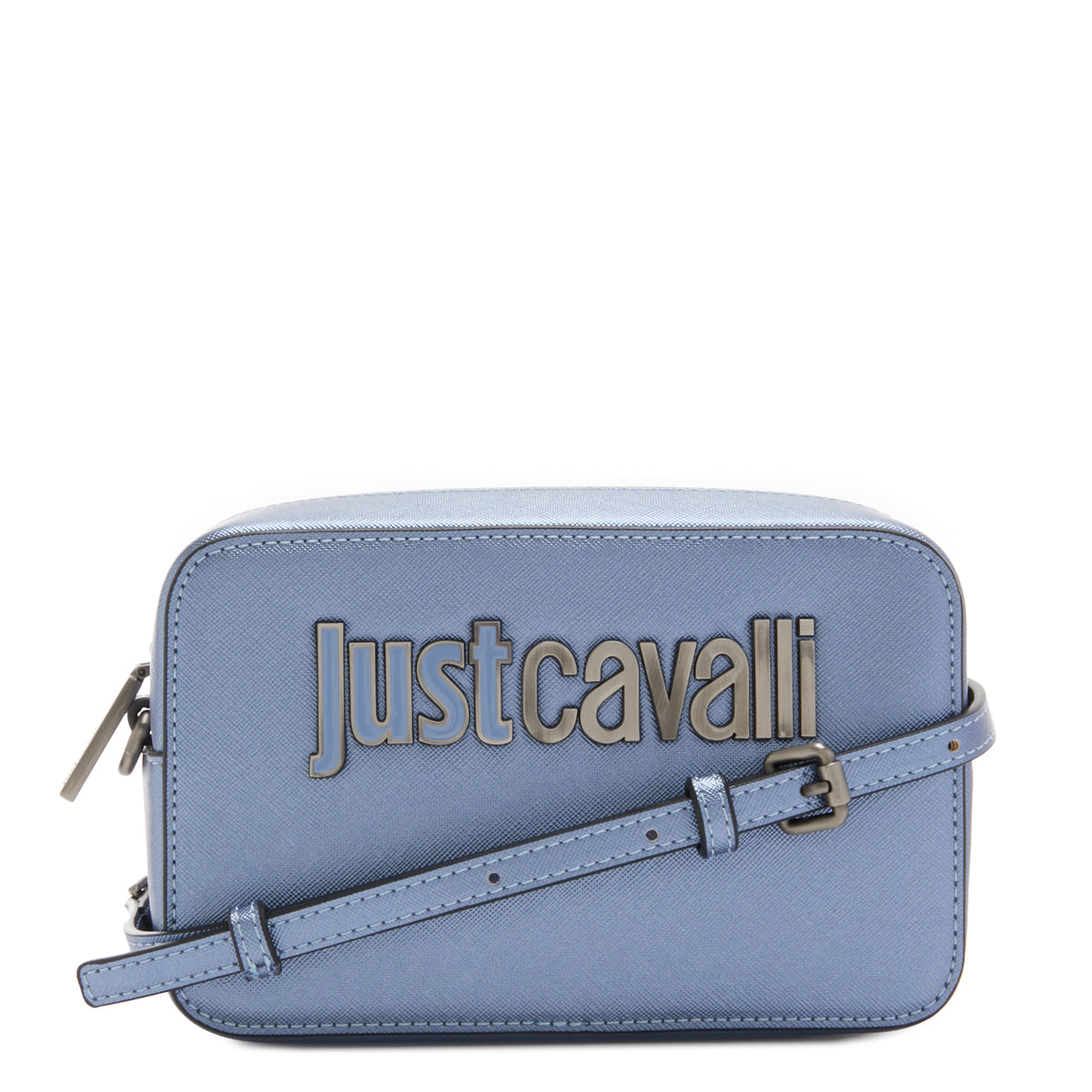 Just Cavalli Metal Blue Crossbody Bag 75RA4BB3-ZS766-272