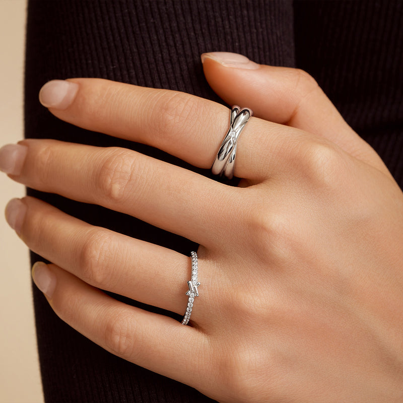 Ania Haie Ania Haie Dusk Divas 925 Sterling Silver Ring 2002-AH-R061-06H52-zoom-