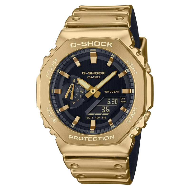 G-Shock Classic Gold Men's Watch GM-2100YMG-9AER-zoom-