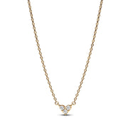 Pandora Timeless Gold-coloured Necklace 363014C01-45with14 Carat Gold Plating