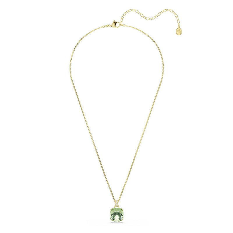 Swarovski Millenia Gouden Ketting met Groene Hanger 5764821-zoom-