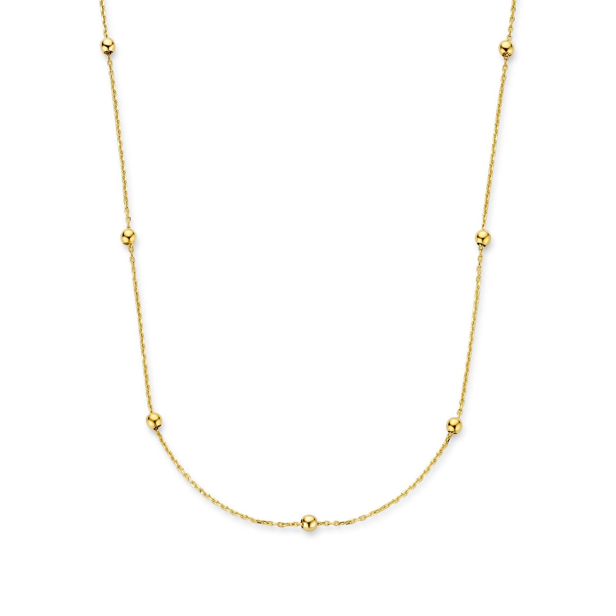 Beloro Jewels Della Spiga Dani 9 Karat Gold Necklace BO340041