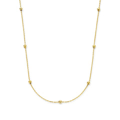 Beloro Jewels Della Spiga Dani 9 Karat Gold Necklace BO340041