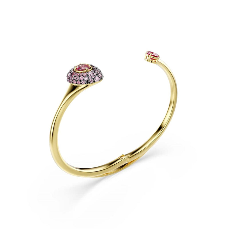 Swarovski Sublima Glam Gouden Bangle met Rode Accenten 5752896-zoom-