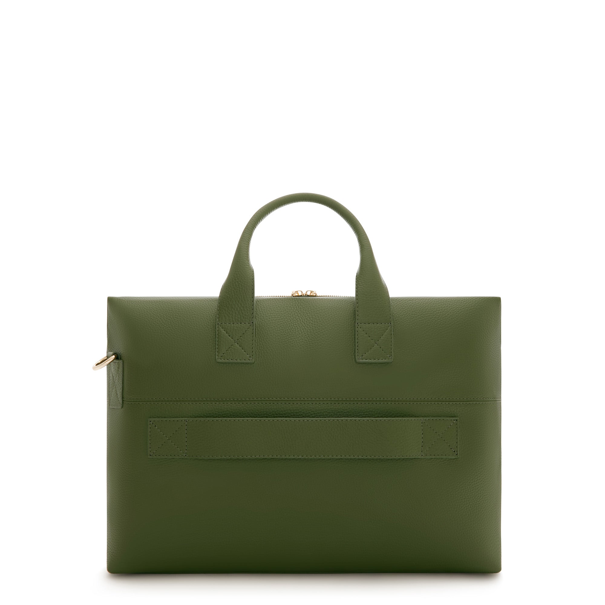 Isabel Bernard Honoré Anique Green Calfskin Handbag IB25061