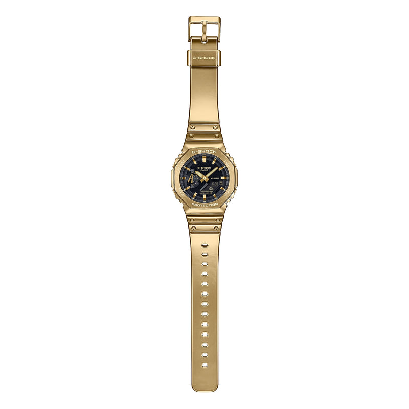 G-Shock Classic Gold Men's Watch GM-2100YMG-9AER-zoom-