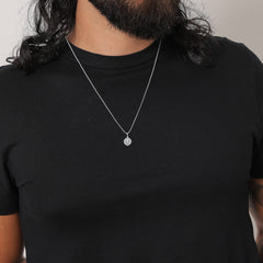 Kuzzoí 925 Sterling Silver Link Chain Necklace 2004-BF-0007949-001