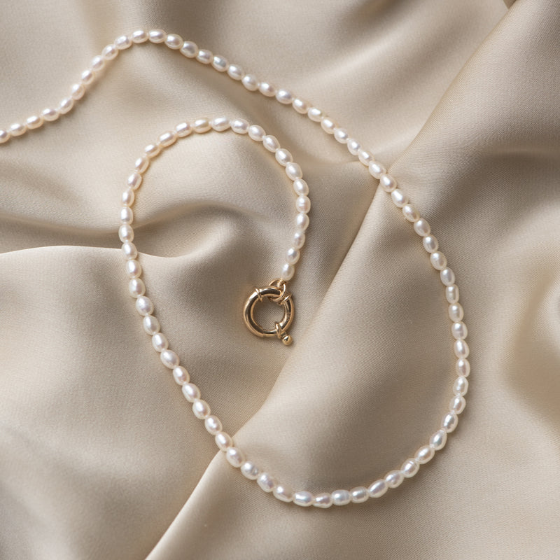 Isabel Bernard Aidee Marissa 14 karaat gouden collier IB340086-zoom-