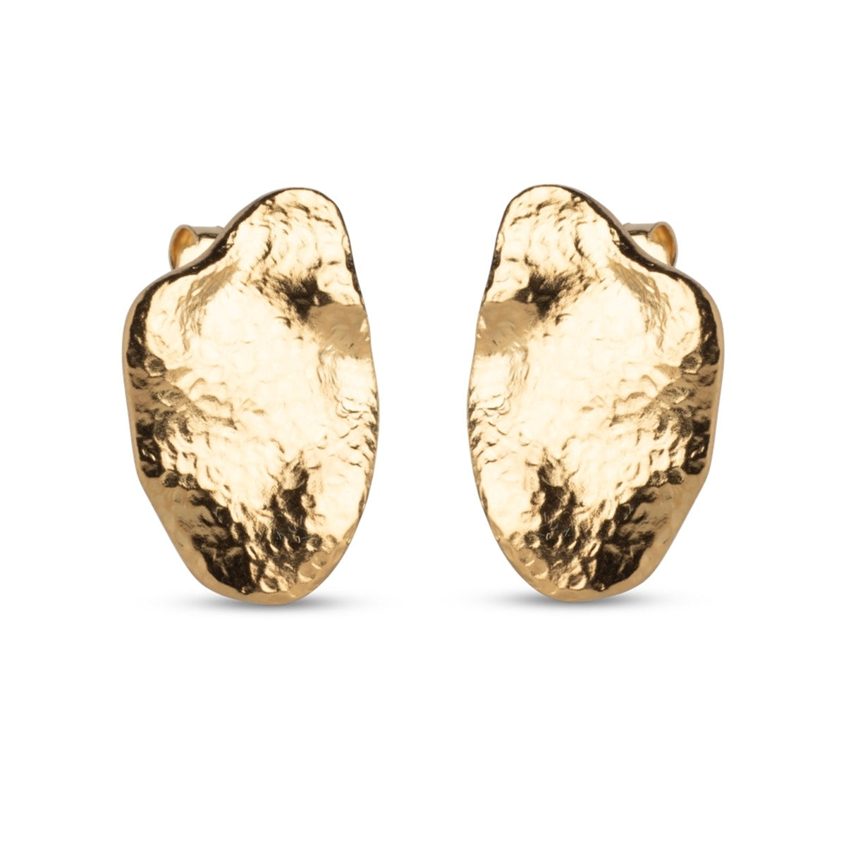Enamel Copenhagen 925 Sterling Silver Earrings with 18 Karat Gold Plating E387G