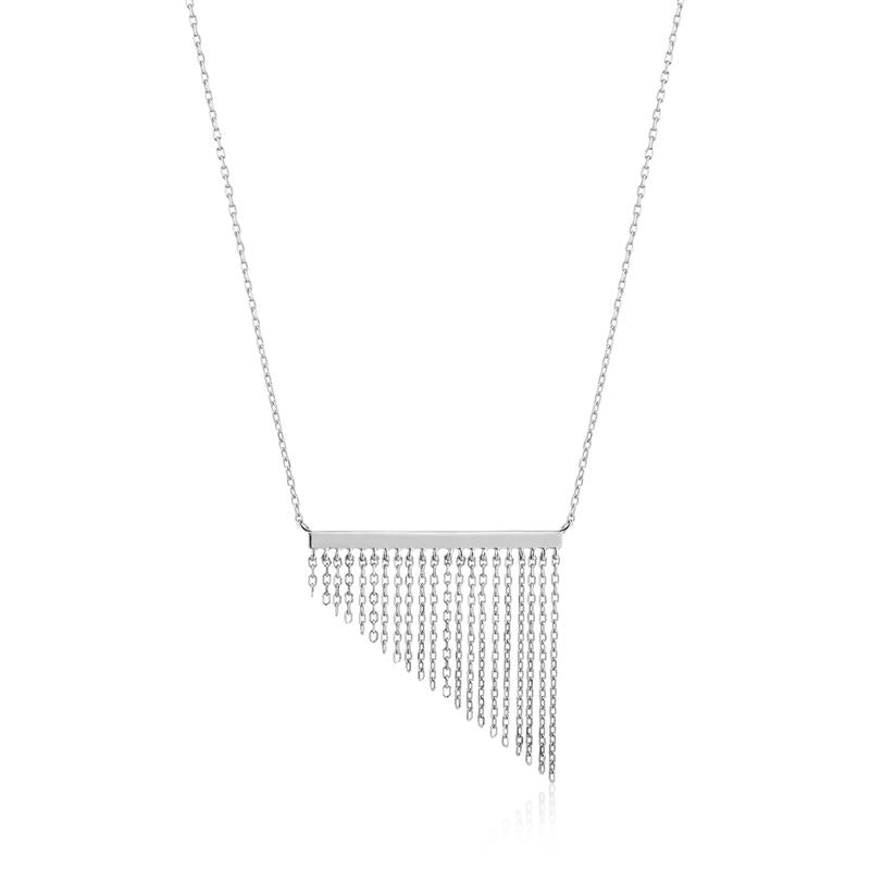 Ania Haie Fringe Appeal 925 Sterling Zilveren Ketting 2002-AH-N013-02H-zoom-