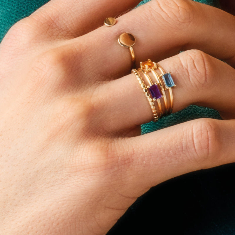 Jackie Gold 14K Golden Ring JKR22.156.52-zoom-