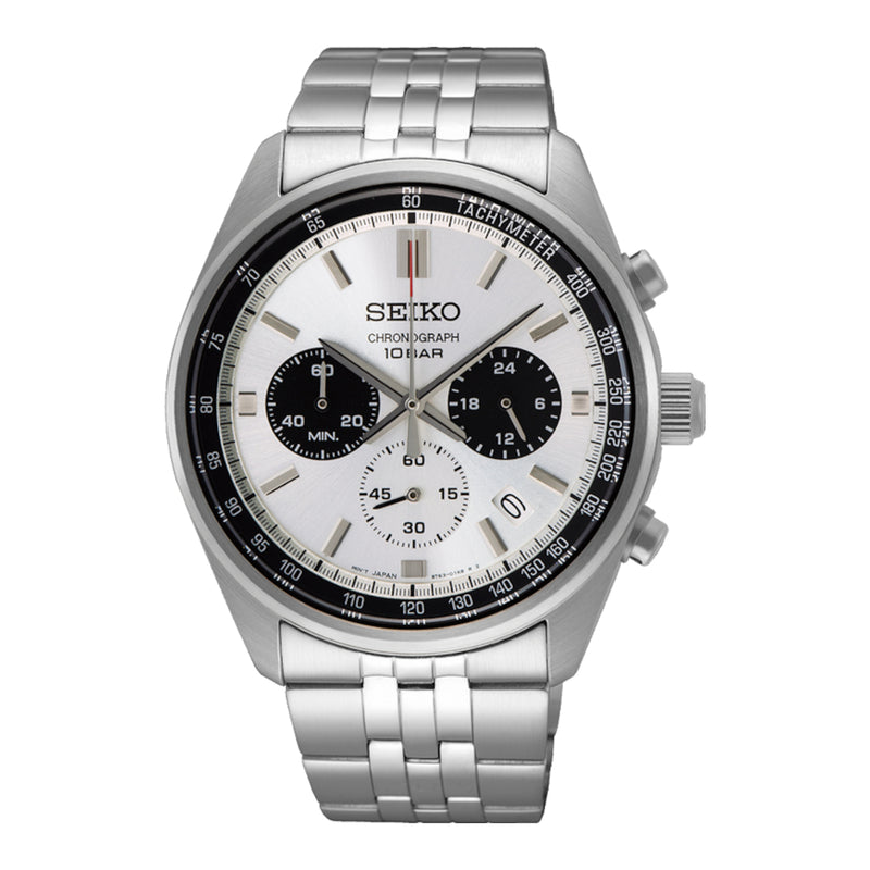 Seiko Chronograaf Heren Horloge SSB425P1-zoom-