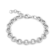 Parte Di Me Bibbiena Poppi Viva 925 sterling zilveren schakelarmband PDM32133