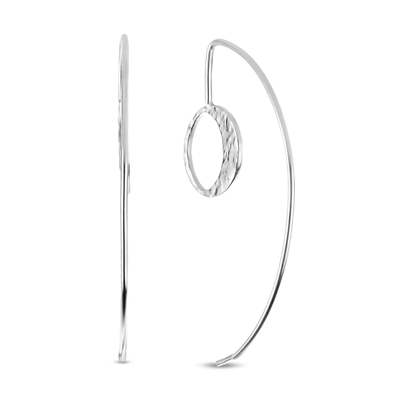 Violet Hamden Luna 925 Sterling Zilveren Oorbellen met Manen VH10113-zoom-