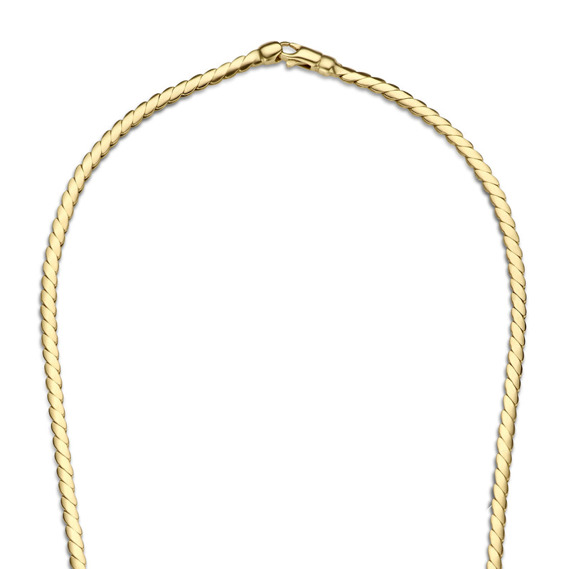Isabel Bernard Aidee Céleste 14 karaat gouden collier IB340081-zoom-