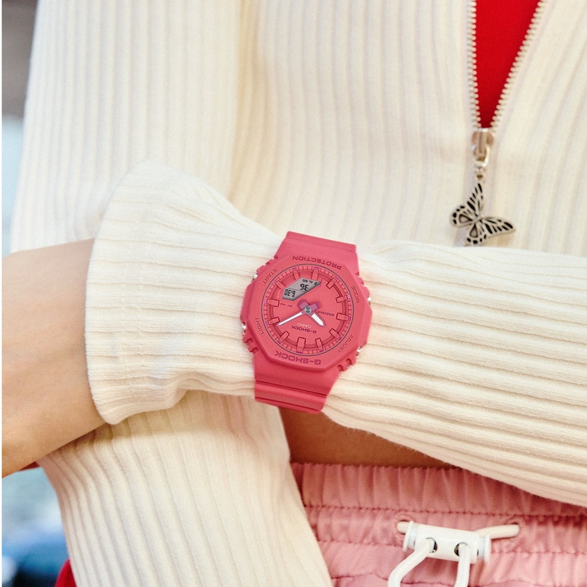 Casio G-Shock Pink Watch GMA-P2100-4AER