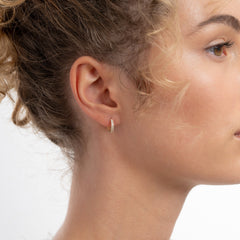 Isabel Bernard 14 Carat Golden Le Marais Tiphaine KlapHoop Earrings IB360200