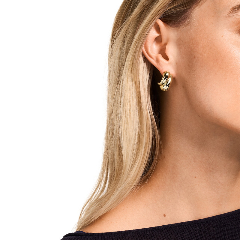 Emporio Armani Iconic Trend Brass Women's Earrings EGS3339710-zoom-