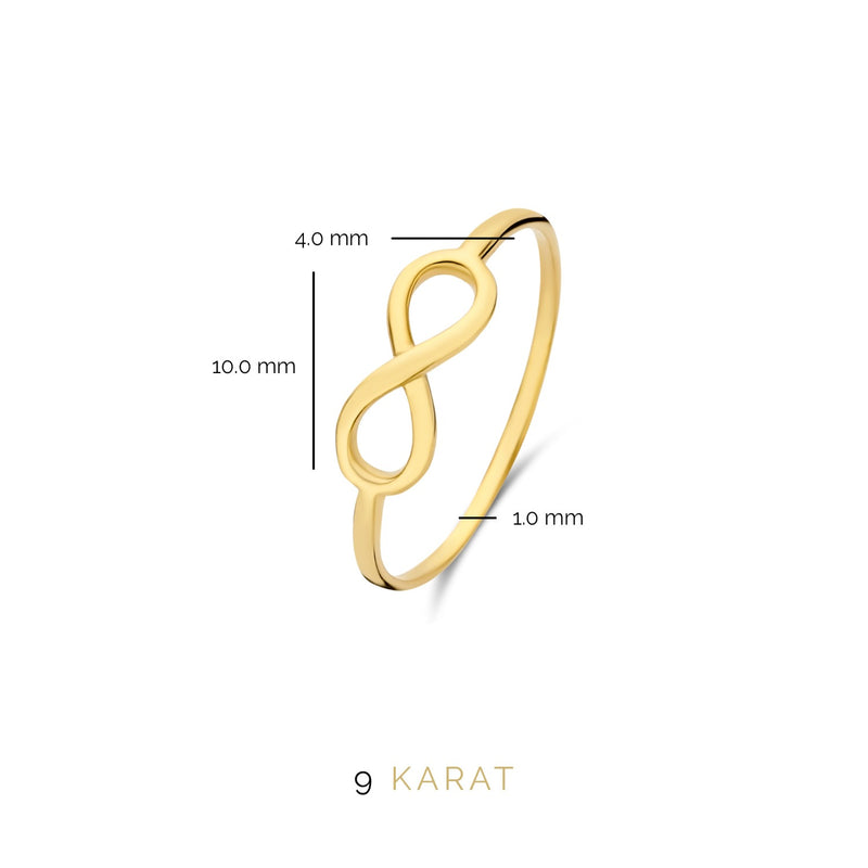 Beloro Jewels Della Spiga 9 karaat ring BO330001-60-zoom-