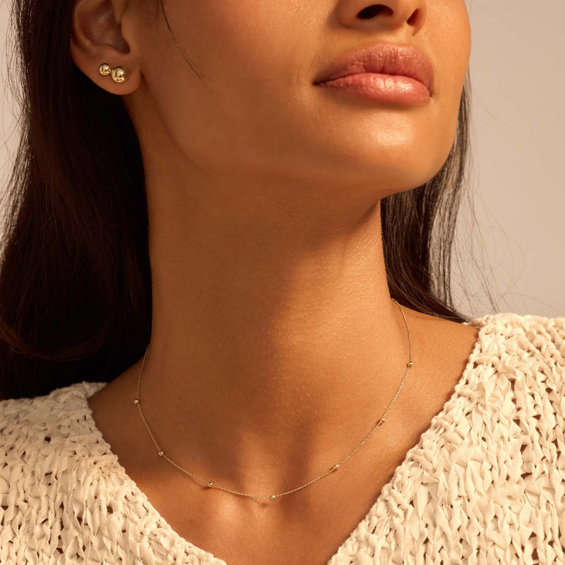 Beloro Jewels Della Spiga Dani 9 karaat Ketting BO340041-zoom-