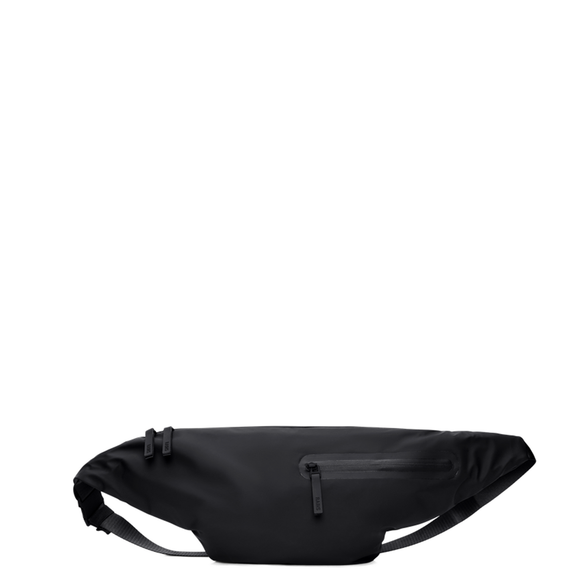 Rains Black Dash Bum Bag R16270-01