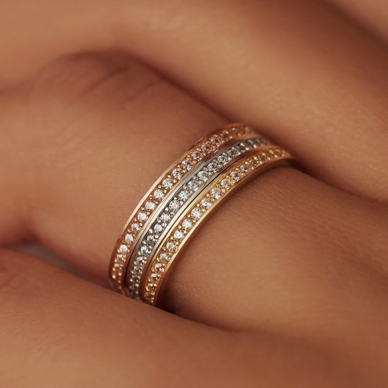 Isabel Bernard La Concorde Merle 14 Karaat Rosé Gouden Ring IB330053-60-zoom-
