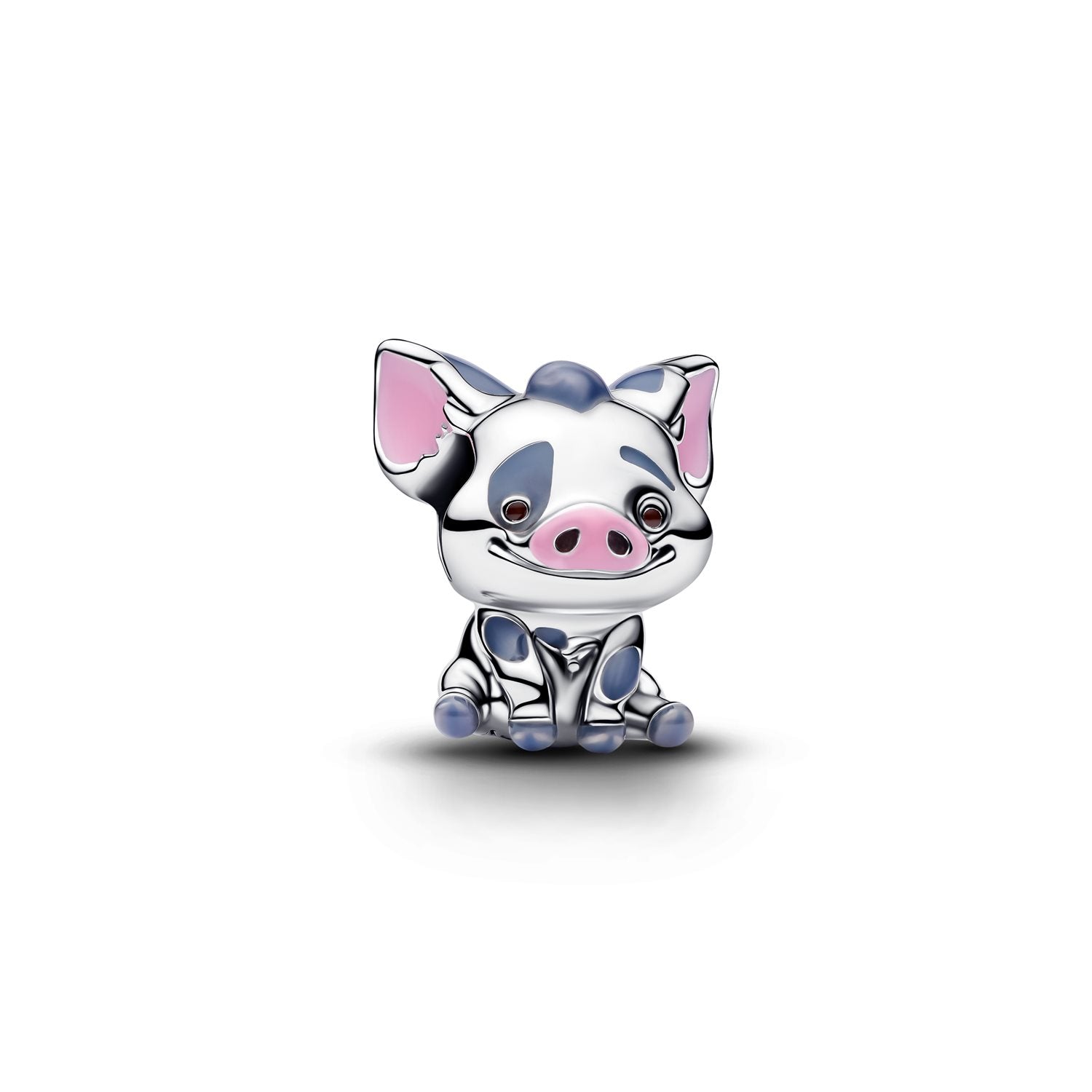 Pandora Disney 925 Sterling Silver Enamel Disney Moana Pua The Pig Charm 793843C01