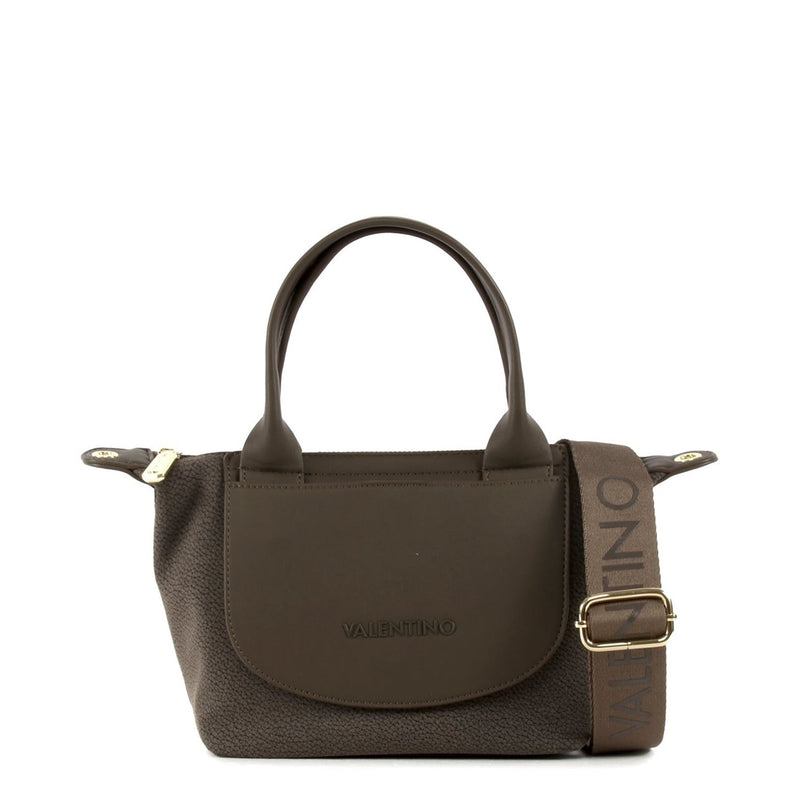 Valentino Bags Snowfall Donkerbruine Shopping Tas VBSA5T05MORO-zoom-