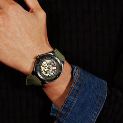 Hugo Boss HUGO #GRAIL SKELETON Groen Heren Horloge 2002-HU1530376