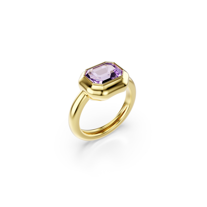 Swarovski Gema Gold Plated Ring Set 5741583-zoom-