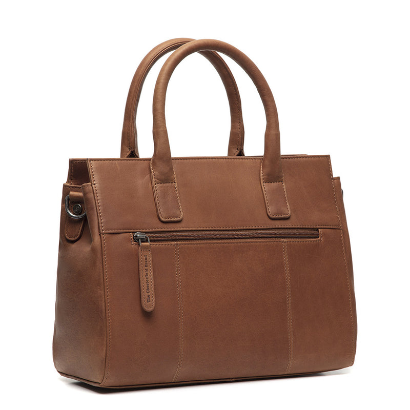 The Chesterfield Brand Garda Cognac Leather Handbag C48.127431-zoom-