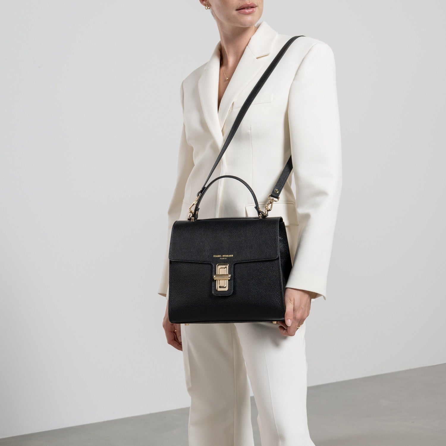 Isabel Bernard Femme Forte Handbag Black IB21127-001