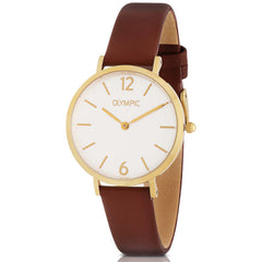 Olympic Sanne Wit Dames Horloge 2002-OL66DDL005