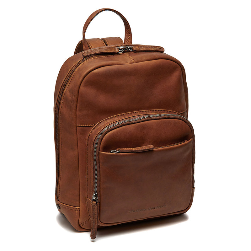 The Chesterfield Brand Santana Cognac Leather Backpack C58.030031-zoom-