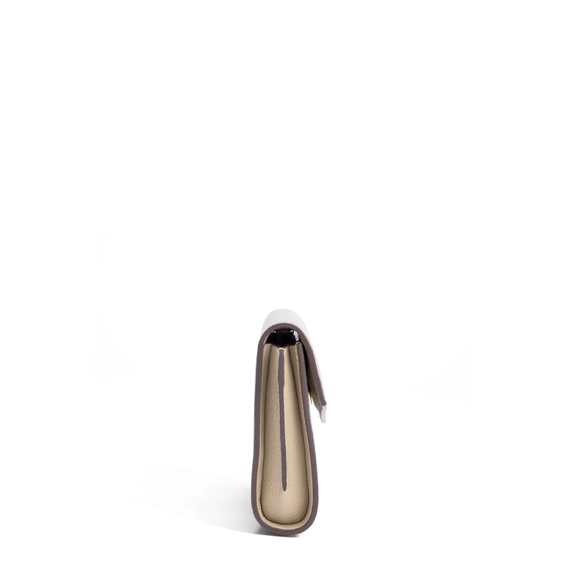 Isabel Bernard Honoré Lina Beige Clutch Met Afneembare Schouderketting IB21135-072-zoom-