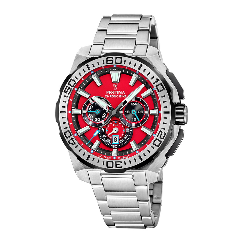 Festina Chrono Bike Red Men's Watch F20724/5-zoom-