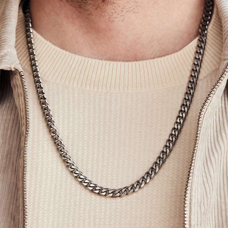 Sem Lewis Battersea Northcote Road Ketting Gunmetal SL380006-zoom-