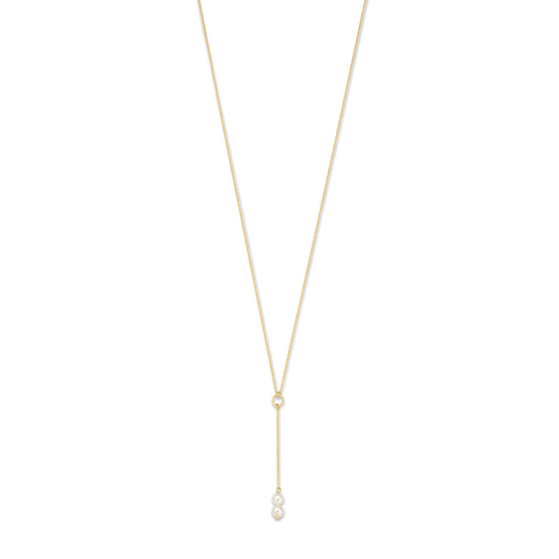 Isabel Bernard Belleville Luna 14 Karaat Gouden Collier IB340024 (Lengte: 40.00-45.00 cm)-zoom-