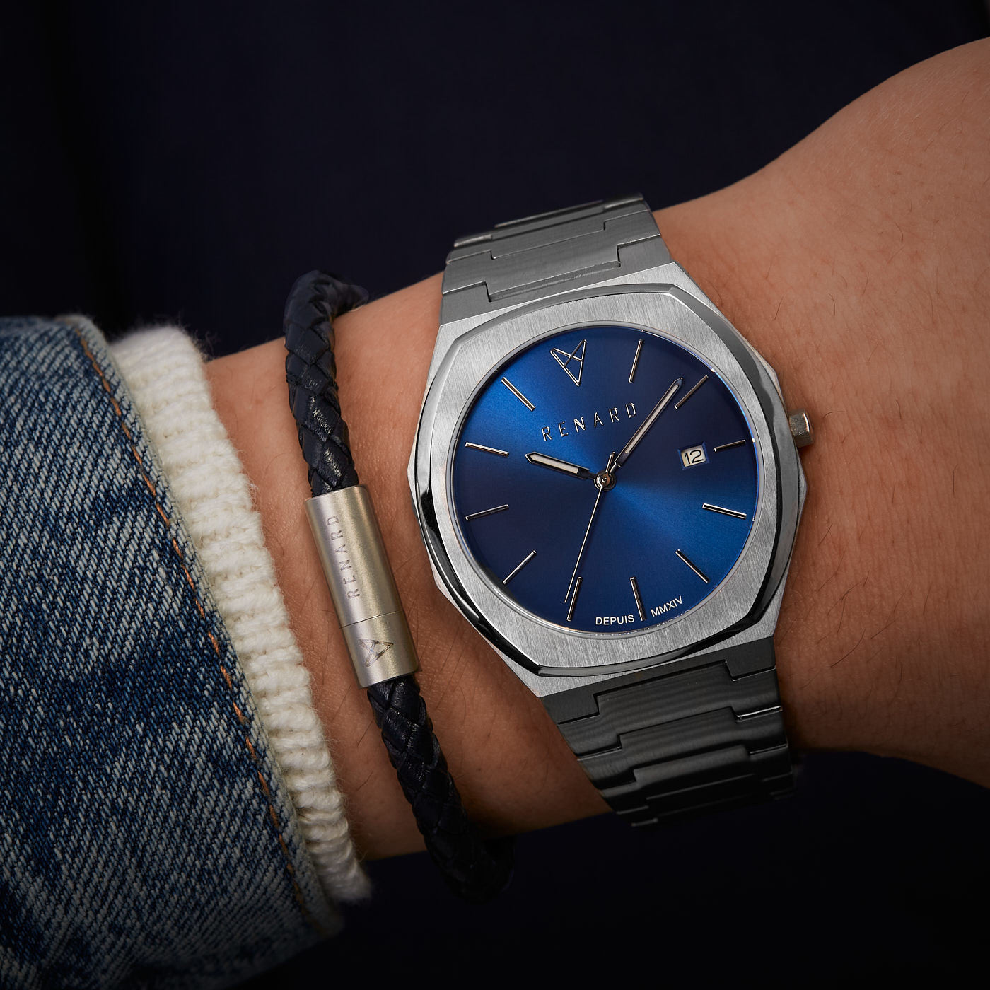 Renard Empereur 39.0 horloge RC161SS40SS3