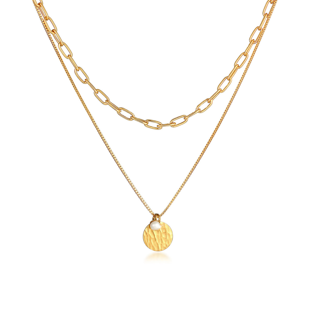 Elli 925 Sterling Silver Layered 2004-BF-0007818-001