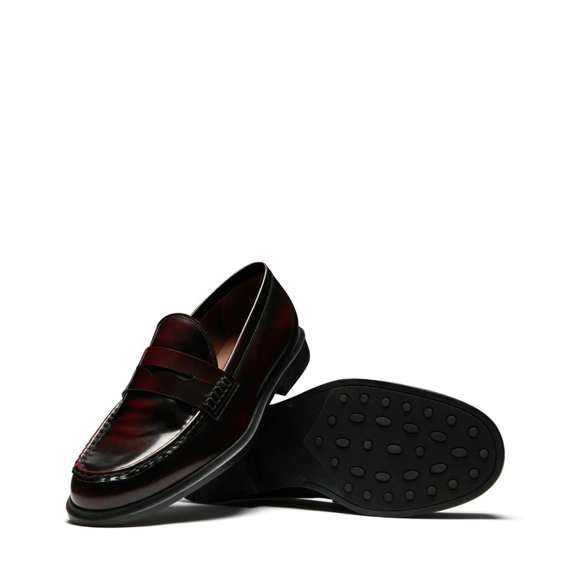 Isabel Bernard Vendôme Blandine Bordeaux Loafers van Kalfsleer IB51015-652-39-zoom-