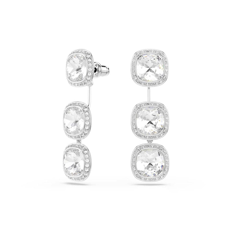 Swarovski Una Angelic Cushion Zilveren Oorbellen 5754342-zoom-