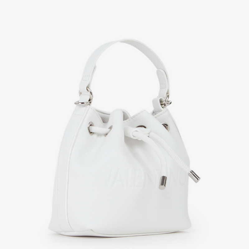 Valentino Bags Syria Re White Shoulder Bag VBS8YH34BIANCO-zoom-