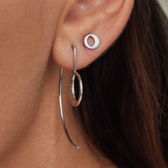 Violet Hamden Luminous Luna Silver Earrings VH10113