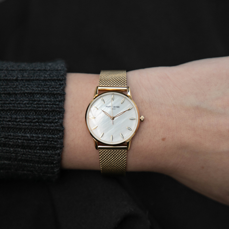 Parte Di Me Orologio rond dames horloge goudkleurig PDM09050-zoom-