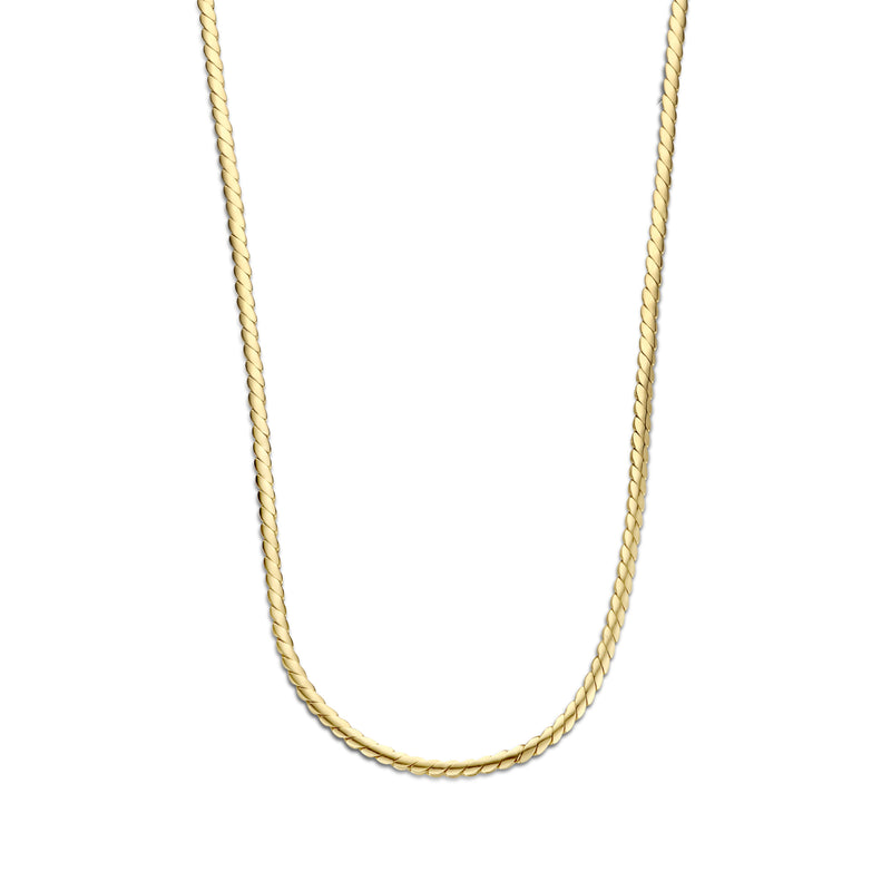 Isabel Bernard Aidee Céleste 14 karaat gouden collier IB340081-zoom-