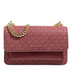 Michael Kors Claire Brown Canvas Crossbody bag 2001-A0542915