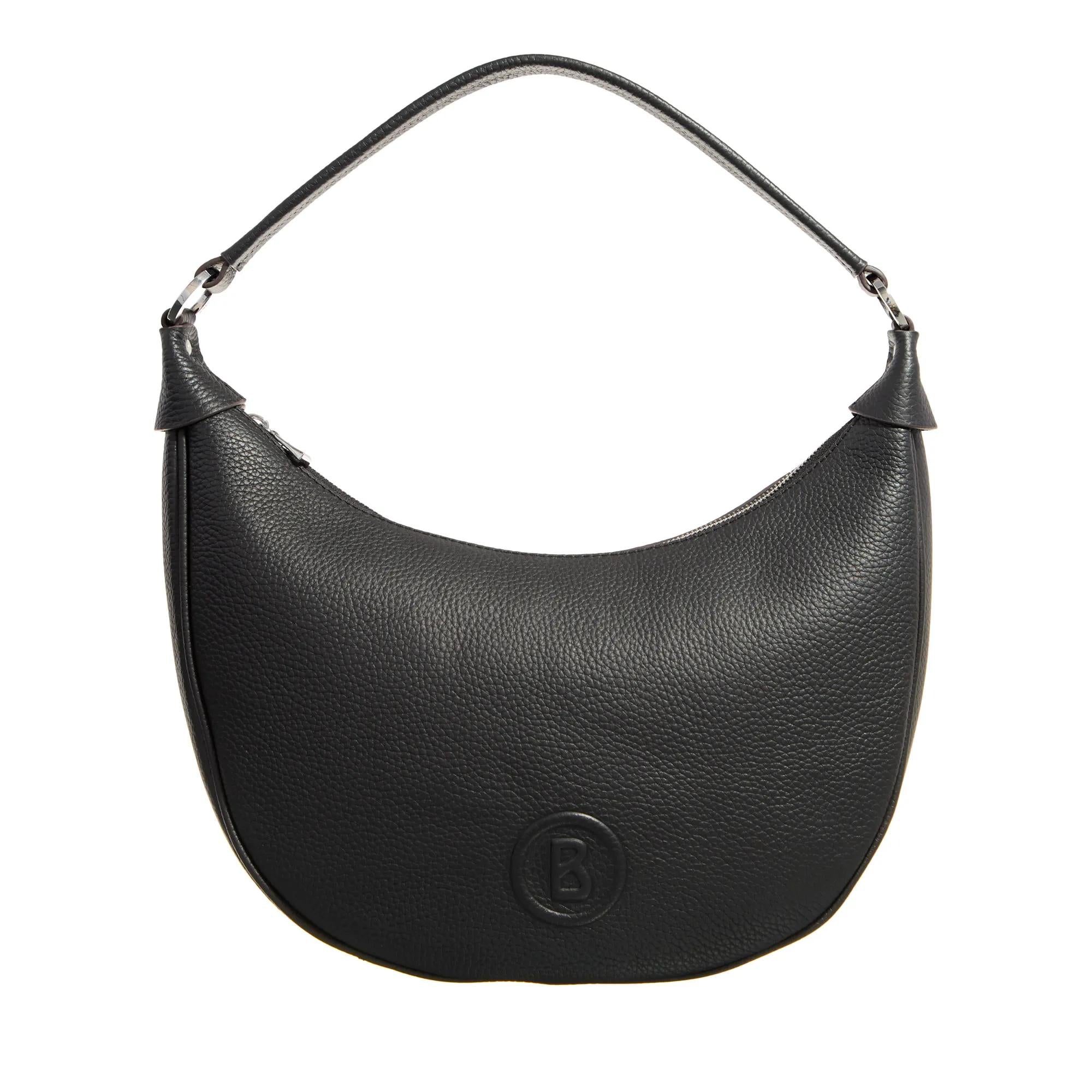 Bogner Black Hobo Bag 2001-A0489922