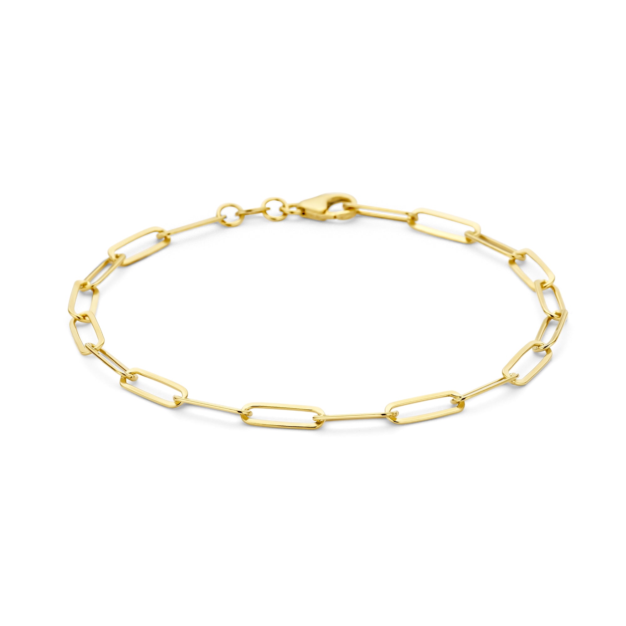 Parte Di Me Bibbiena Poppi Felice 925 Sterling Silver Gold Plated Chain bracelet PDM32117