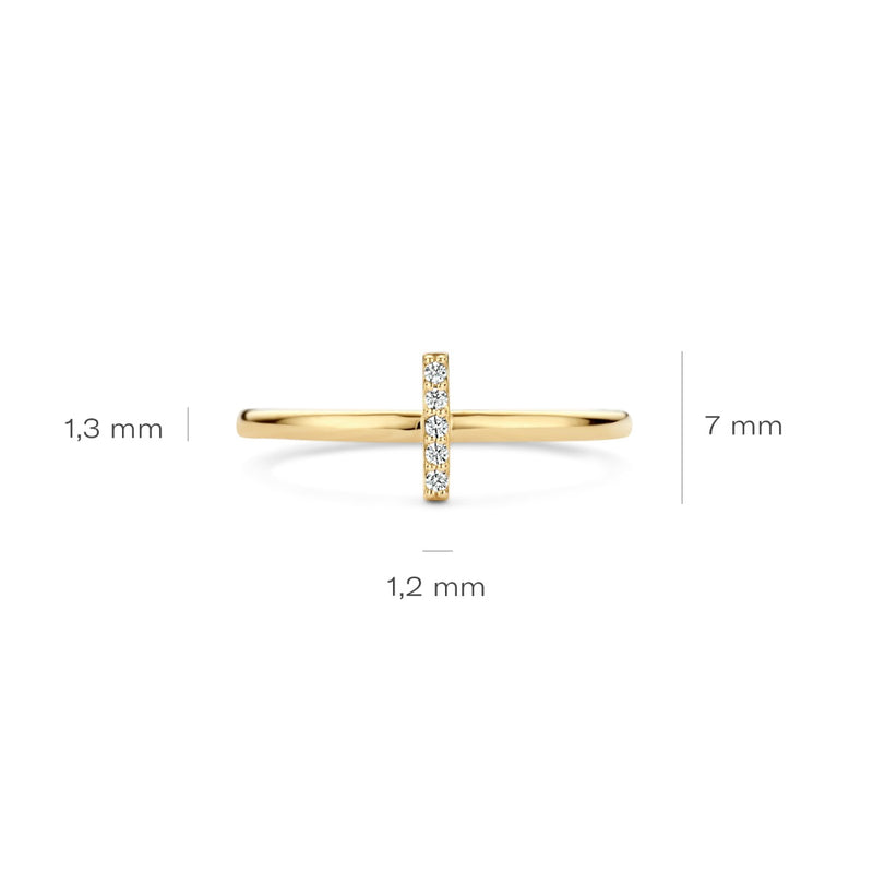 Blush 14 Karat Gouden Ring 1252YZI/50-zoom-